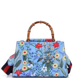 Gucci Nymphaea Top Handle Bag Floral #226239G10B